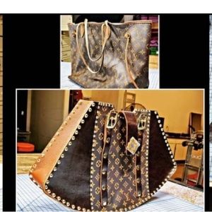 Unique leather handmade bag! I had this bag made ❤️
